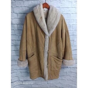 Marvin Richards Women's Leather Coat - Size M